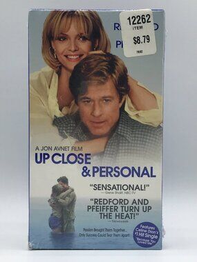 Up Close & Personal 1996 VHS VCR Video Tape Movie New Sealed